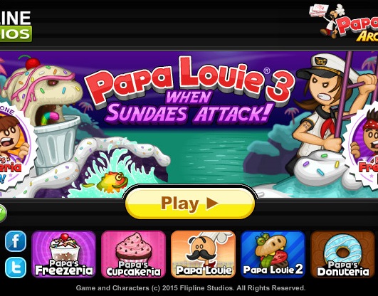 Papa Louie 3 Cool Math Games For Kids