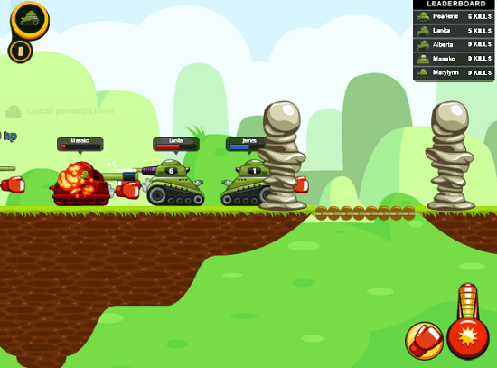 crazy tanks cool math