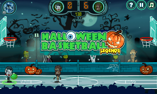 Halloween Basketball