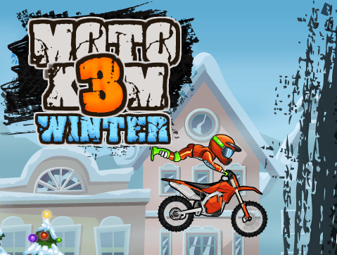 Moto X3m 4 Winter Play Online At Coolmathgameskids Com