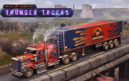 3D Parking Thunder Trucks