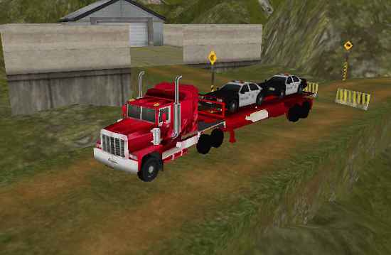 Offroad Police Cargo Transport