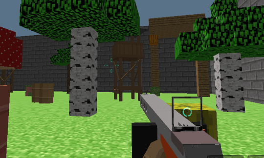 Blocky Gun 3D Warfare