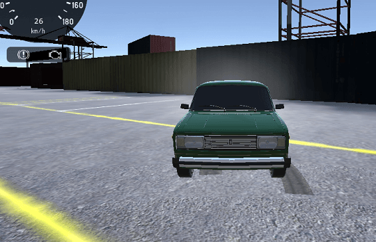 Lada Russian Car Drift