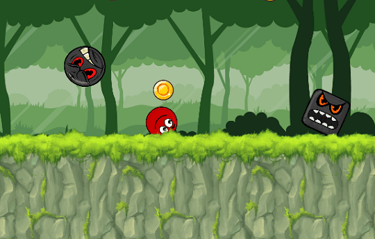 Ball Hero Adventure: Red Bounce Ball - Unblocked at Cool Math Games