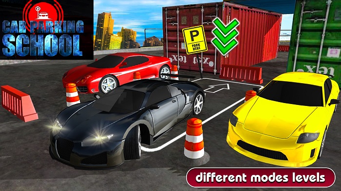 Car Parking School - Play Online At Coolmathgameskids.com
