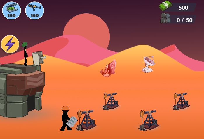 Stickman World War - Unblocked at Cool Math Games